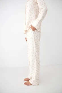 Piżama damska rozpinana Sensis Marielle XS-2XL - 8