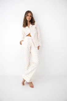 Piżama damska rozpinana Sensis Marielle XS-2XL - 2