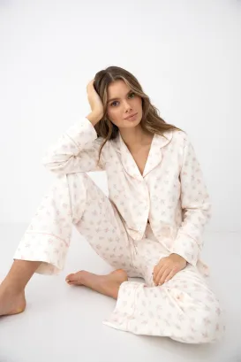 Piżama damska rozpinana Sensis Marielle XS-2XL