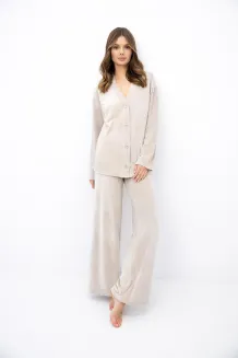 Piżama homewear rozpinany Sensis Oriana XS-2XL - 2