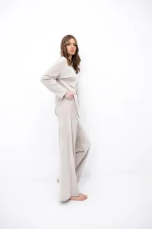 Piżama homewear rozpinany Sensis Oriana XS-2XL - 4