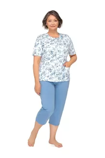 Piżama Martel Maria I 200 kr/r 3XL-4XL rozpinana damska - 2
