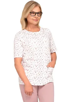 Piżama damska Martel Maria I 200 bawełna rozpinana 3XL-4XL - 6