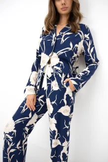 Piżama damska rozpinana Sensis Vaya XS-2XL - 2