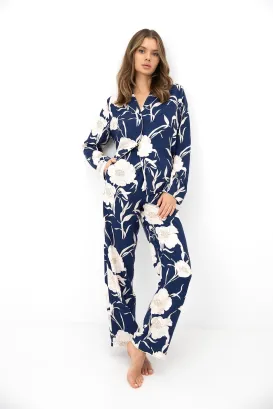 Piżama damska rozpinana Sensis Vaya XS-2XL