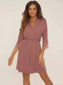 Szlafrok De Lafense 342 Fanny S-2XL damski - 6