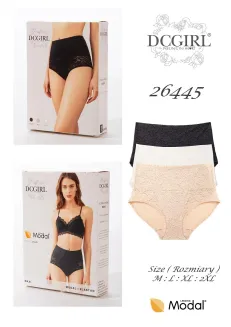 Figi DC Girl 26445 Maxi Pudełko M-2XL - 3