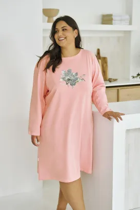 Koszula nocna bawełniana Taro Patricia 3472 Plus Size 2XL-3XL