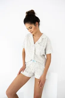 Piżama damska rozpinana Sensis Amalia MNTK S-XL - 6