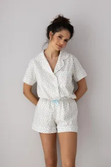 Piżama damska rozpinana Sensis Amalia MNTK S-XL - 7