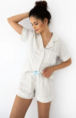 Piżama damska rozpinana Sensis Amalia MNTK S-XL
