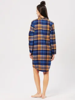 Koszula flanelowa do kolan Key LND 481 S-XL - 2