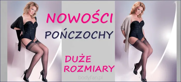 Pończochy w dużych romiarach