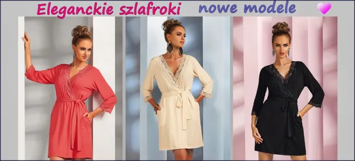 Eleganckie szlafroki