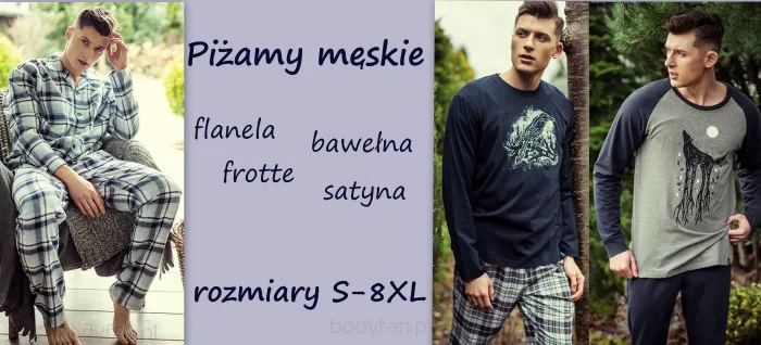 Piżamy męskie