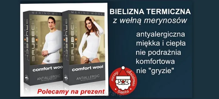 Bielizna funkcyjna Brubeck