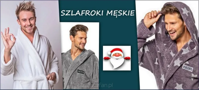 Szlafroki męskie - polecamy na prezent