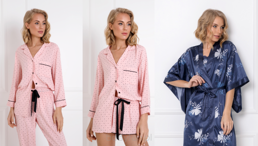 Przepiękne piżamy i szlafroki - najnowsza kolekcja