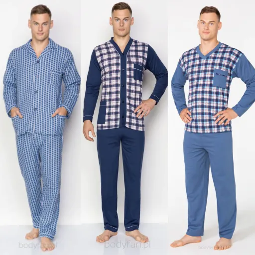 Piżamy męskie - wszystkie rozmiary od S do 7XL