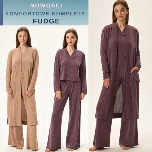 Idealne komplety homewear: Odkryj luksus i komfort z Fudge.