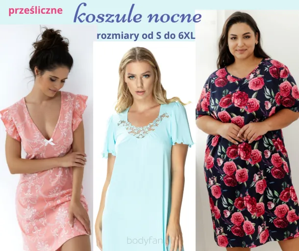 Koszule nocne damskie – elegancja i komfort na każdą noc