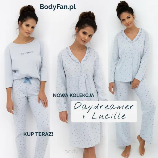 Nowa kolekcja piżam damskich Sensis – Lucille, Lucille II i Daydreamer w Bodyfan.pl