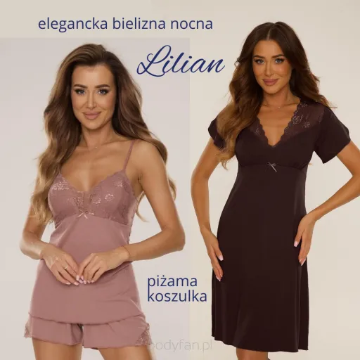 Kolekcja Lilian De Lafense – elegancja i komfort w nocnej garderobie
