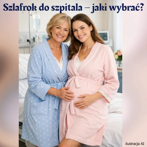 Szlafrok do szpitala – jaki wybrać, aby był wygodny i funkcjonalny?