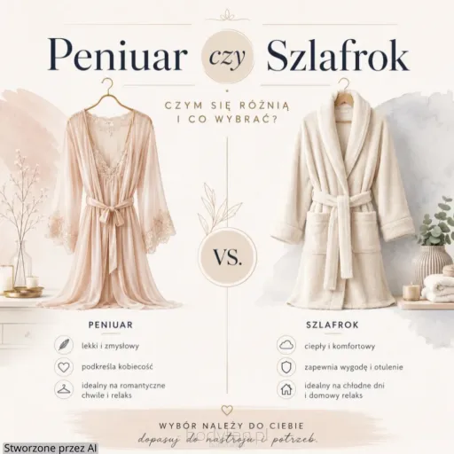 Peniuar czy szlafrok – czym się różnią i co wybrać?